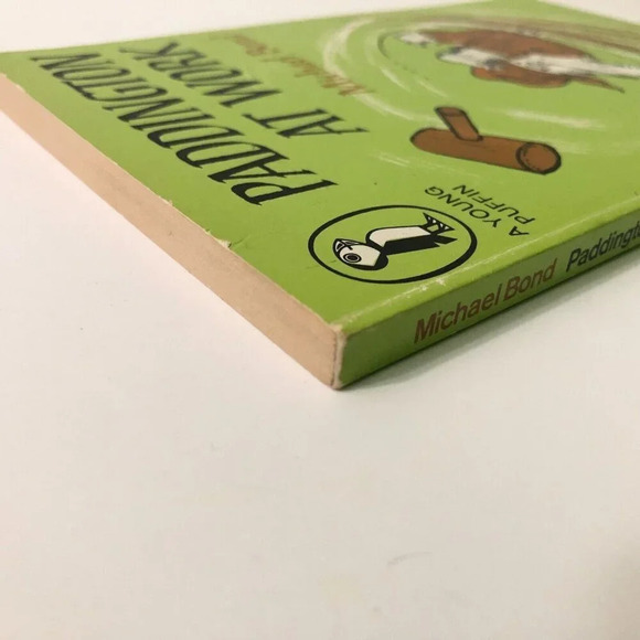 Vtg 1969 Paddington Bear At Work Puffin Books Paperback Michael Bond - Picture 5 of 16